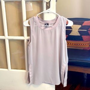 Silky tunic top